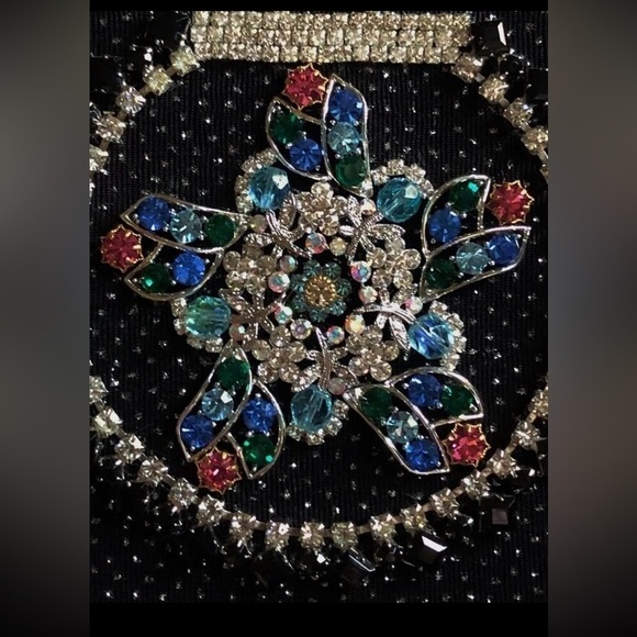 Framed Jewelry Art Christmas Tree Ornament - Picture 5 of 8